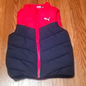 Girls Puma puffy vest